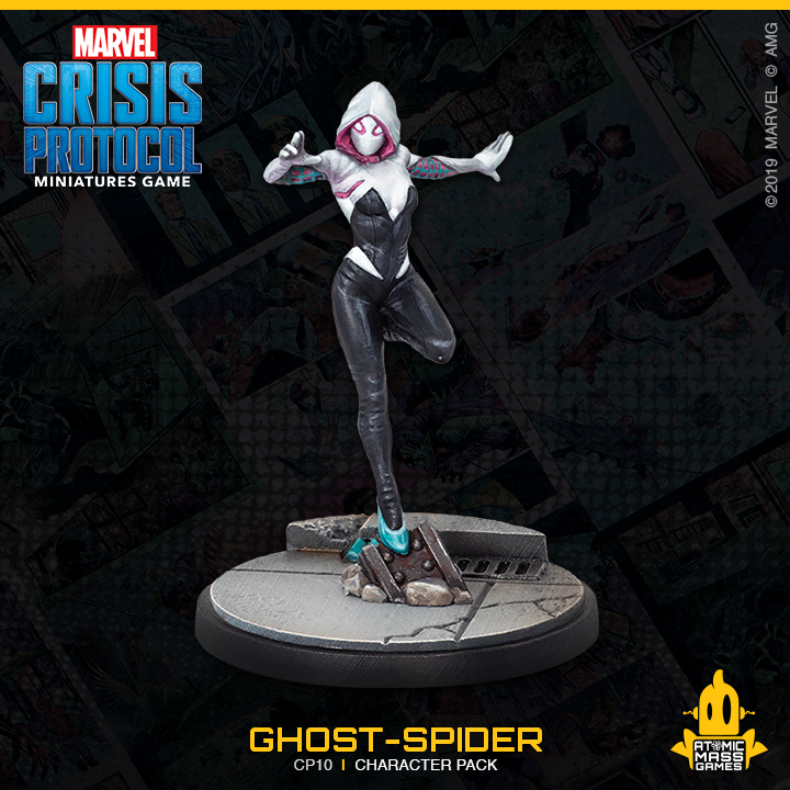 Marvel Crisis Protocol : Ghost-Spider and Spider-Man Character Pack